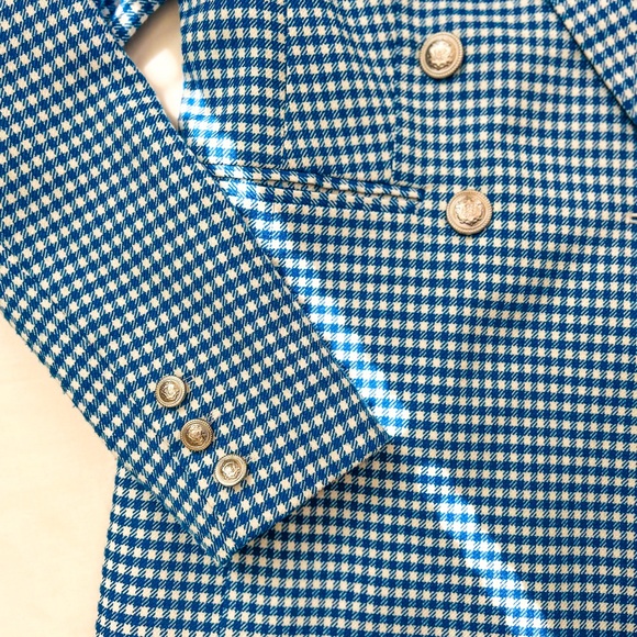 Woman Double Breasted Blazer - Picture 6 of 6